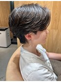 毛流れパーマ