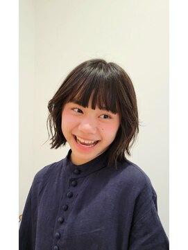 ルナティー(Lunaty) 羽根バング　タッセルボブ