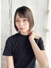 【人気】カット+ブリーチなし透明感ダブルカラー+トリートメント￥15900