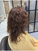 細かめの低温デジタルパーマスタイル　(銀座)