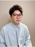 アップバングショート