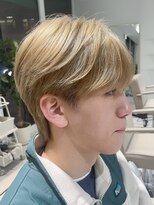 ノラ ウメダ(NORA UMEDA)&nbsp;ブロンドベージュ×シースルーマッシュ