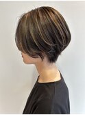 美シルエットショートボブ