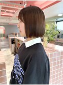 収まるbob cut!