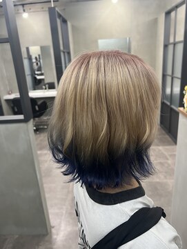 アレン 横川駅前店(ALLEN) ブリーチデザインカラー