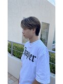 センターパート/ハイライト