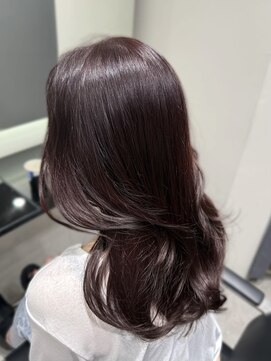 ソヨン 金山店(SOYON) ボルドーカラー/ワインレッド/バーガンディ/暖色/ピンクブラウン