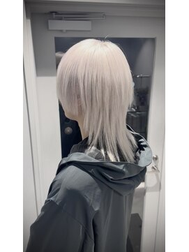 ポプルス(popls) メンズウルフ/ウルフカット/中性ウルフ/ホワイトカラー