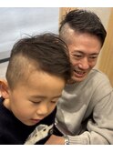 アシンメトリーショート
