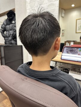 キャティドゥ(CATYdeux) キッズカット×アシメ