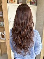 ヌーク(nook.)&nbsp;イメチェン/ピンクベージュ/アンブレラカラー/前髪/佐賀