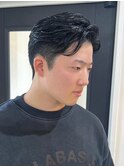 桑名メンズカットメンズパーマセンターパートニュアンスパーマ