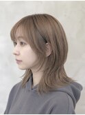 切りっぱなしミディアムレイヤー