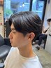 ニュアンスストレートパーマ＋カット【自然な流れる縮毛矯正】