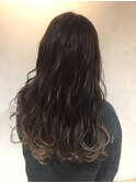 毛先ニュアンスグラデーション