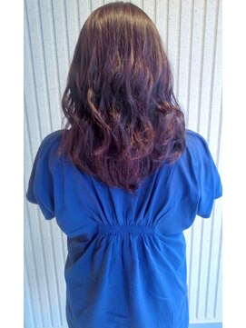 エイトタマプラ たまプラーザ店(EIGHT tamapla) 【EIGHTたまプラ】デザインカラー_切りっぱなしボブ