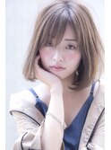 kate大宮 ブラウンアッシュ×大人可愛いミディアム