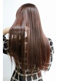髪質改善ストレート 潤いと艶やかなロングストレートスタイル