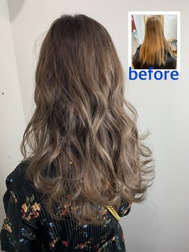 アンダー ガーデン(Under Garden hair&spa) 柔らかグレージュ