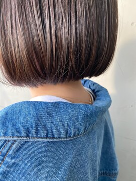 リノショアーズ ショウナン 辻堂店(RinoShores SHONAN) 小顔補正立体カット×ナチュラル丸みボブ 10代20代30代40代50代