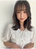 【stylist 片山】ぱつっとシースルーバング♪