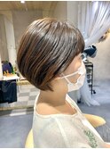 美シルエットショートボブ