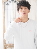 メンズヘア ビーセカンド 草加店(MENS HAIR B-2) アレンジ効くクラウドマッシュウルフL