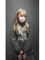 ボアップ 京橋店(boappu)&nbsp;プルエクステ/京橋/京橋駅/インナーカラー/ハイトーン/エクステ