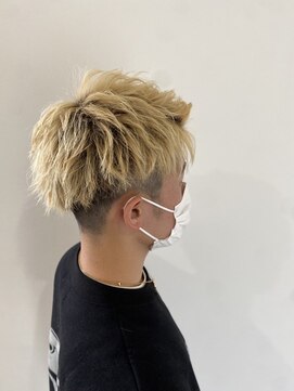 フォーディー(for D) Hair Salon for D ×　ブリーチショート