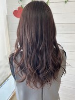 フレア 心 武庫之荘(flare) #ベージュピンク#ゆるカール