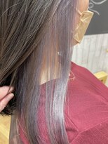 ビー オン ディー ヘア 池袋(BonD hair)&nbsp;#インナーラベンダーアッシュ【池袋/髪質改善/ハイライト】