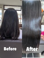 ビープライズ(Be PRIZE) 髪質改善/艶髪/アッシュブルー/酸性矯正