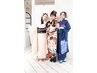 【成人式3点セット】☆セット・メイク・着付け☆￥28、600(早朝料金、税込み)