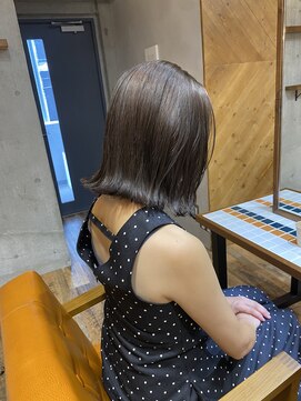 エース (ACE) 【ACE】切りっぱなしボブ×透明感カラー