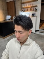 イーラ(era)&nbsp;黒髪短髪リバースアップバング刈り上げ