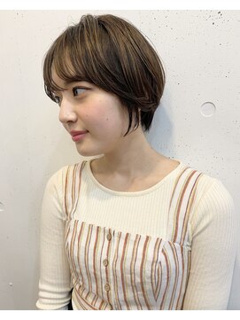 エル 横浜(eL) 大人美人ショート×ハイライト（神保）