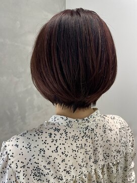 トゥループレイス(true place) 奥行きショート＋ピンクブラウンカラー