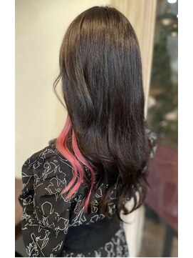 ボアップ 松山店(boappu) #インナーカラー #プルエクステ #プルエクステインナー