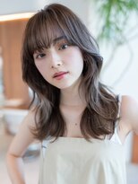 メゾンバイハバナ(maison by HAVANA)&nbsp;大人かわいいふんわりカールショコラアッシュレイヤーボブ