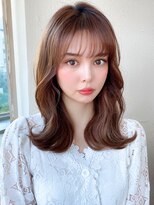 ラルユー 金山(LallYou)&nbsp;前髪/マチルダボブ/ピンクベージュ/インナーグレージュ