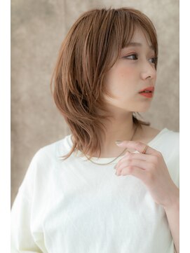 カバーヘア ブリス 戸田公園西口店(COVER HAIR bliss) インナーグレージュオンブレウルフボブY戸田公園20代30代40代!