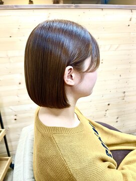 ルポポル 琴似店(rupopolu) ツヤツヤ♪まとまりミニボブ