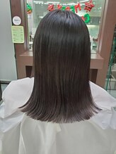 ラグゼヘアカミヤ 菊川店(luxe hair CAMIYA) パッツンミディアム
