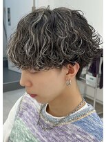 エース 岡崎店(Ace)&nbsp;波巻きスパイラルパーマメンズマッシュツイストスパイラルパーマ