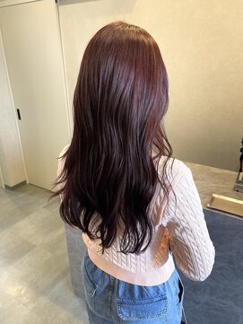 トパ(topa) ワンカラーで作るワインレッド