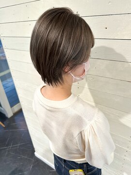 ルノン フィージュ(LUNON fieju) コンパクトショート/ショート/ハイトーン／ボブ／髪質改善