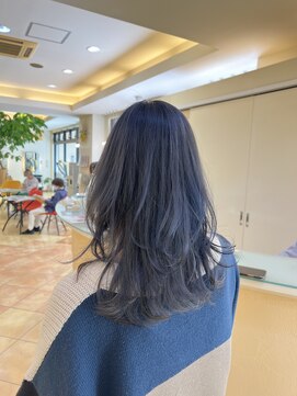 シュヴー 西葛西(CHEVEUX) 【透明感】ネイビーブルーカラー