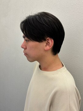 ファーレンピュア(FAHREN PURE) センターパート/メンズカット/毛流れ/