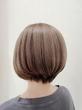 ヘアースペースブルーム リアン 岡町店(HAIR SPACE BLOOM Lien) 【岡町/ハイライト】3Dカラー/ベージュ