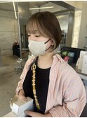 ミニボブ×顔まわりインナー